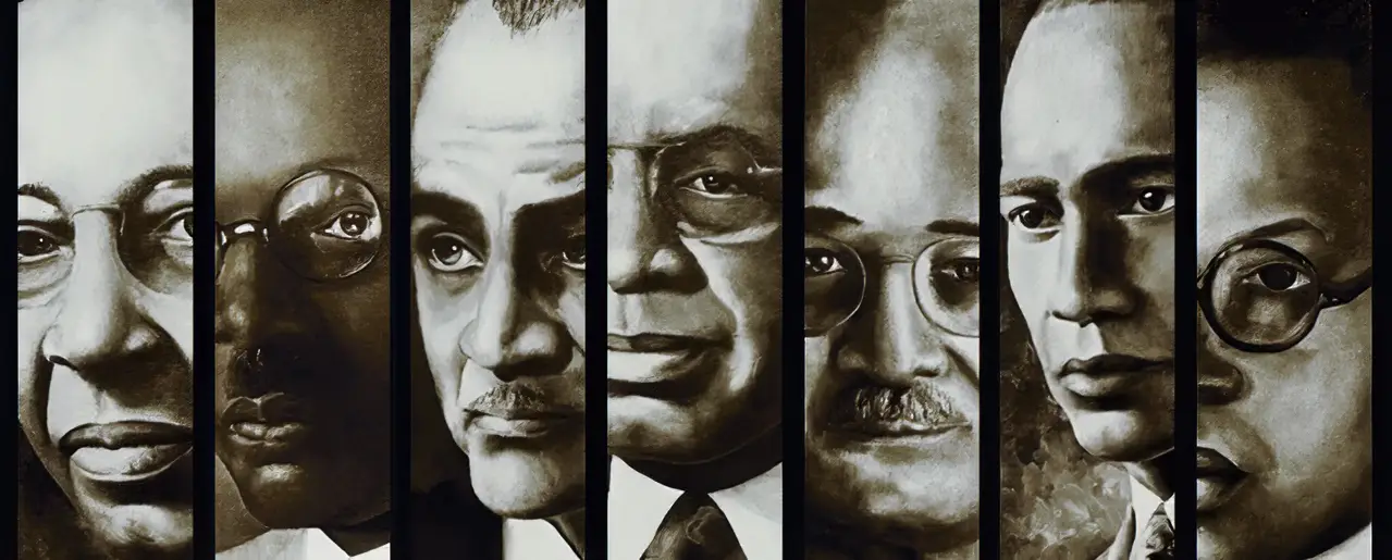 The Seven Jewels, the founders of Alpha Phi Alpha